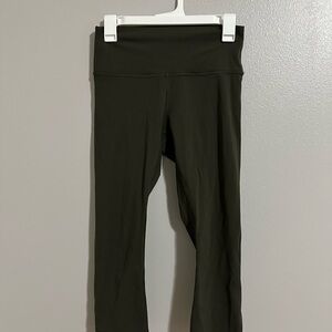 Lululemon Athletica align Olive Leggings 21inch inseam